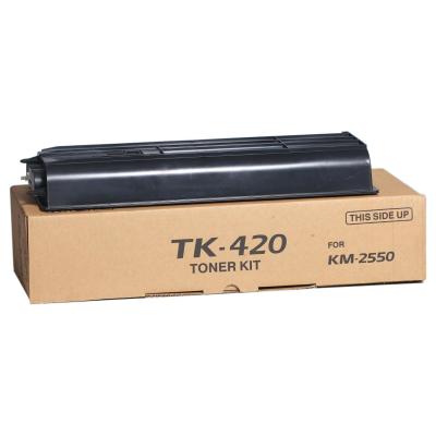 Chine Cartouche de toner noire de Kyocera Ecosys de pages du rendement 15000 TK420 pour les imprimantes KM2550 à vendre