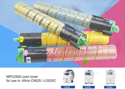 China Tinta K DETERMINADA, M, C, Y MPC2550 de MPC 2550s Ricoh Savin Lanier para Aficio C9025/LD525C en venta