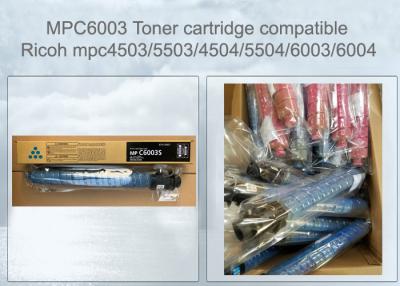 Cina I cartridgs 4 del toner del mp c6003 di aficio di Ricoh imballano l'insieme per alto rendimento MPC4503 in vendita