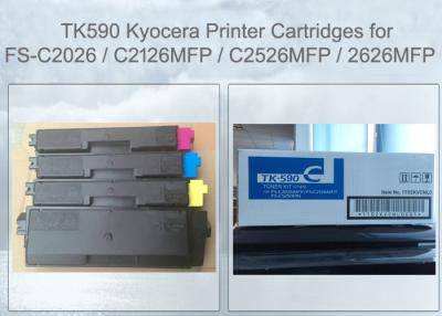 Κίνα Συμβατές τακτοποιήσεις Kyocera FS C2026 FS C2126 FS C5250 FS C2526 κασετών TK590 τονωτικού Kyocera προς πώληση