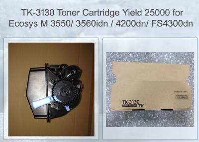 China Kyocera Ecosys Toner FS4200 Black Laser TK3130 High Yield 25000P for sale