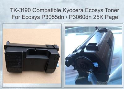 Cina Cartuccia del toner extra-alto di Kyocera del nero di capacità TK-3190 per la mono stampante di ECOSYS P3055 in vendita