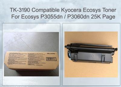 중국 25000 페이지 Kyocera ECOSYS 토너 P3060dn/P3055dn 인쇄 기계 토너 카트리지 TK3190 판매용