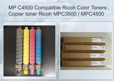 China MPC4500 Copier Ricoh Toner Cartridge For Aficio MPC3500 4 Sets for sale