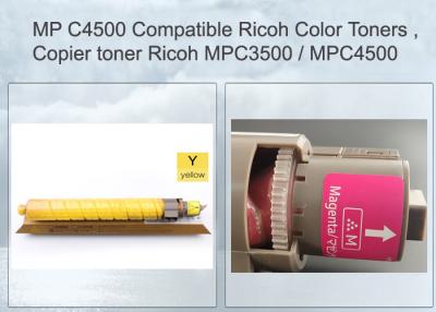 China Compatible Aficio MP C4500 Ricoh Toner Cartridge Yellow 888605 for sale