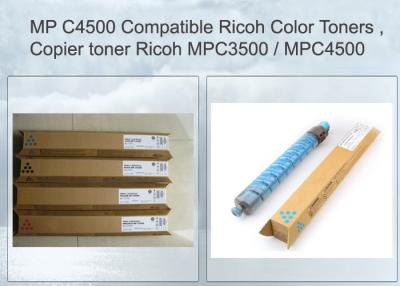 China Compatibele MP C4500 van Ricoh Aficio toner Cyaan 888607 van de Kleurenlaser Te koop