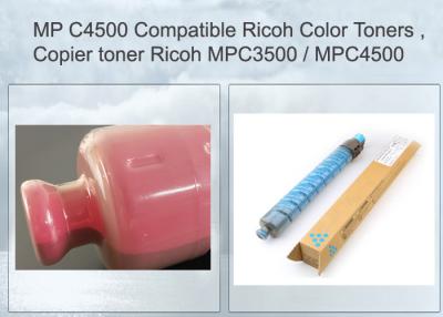 China Ricoh Color Toner MP C4500 Cyan MPC4500 Replacement Toner Cartridge for sale