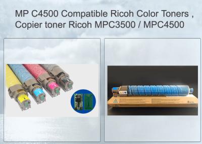 Cina 4 cartuccia del toner compatibile della cartuccia del toner Ricoh MPC4500 della copiatrice del pacchetto in vendita