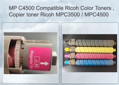 China MPC4500 Farbtoner-Patrone Aficio MPC3500 4 des Kopierer-Ricoh Sätze zu verkaufen