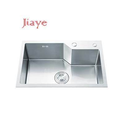 China Without Faucet sus 304 Stainless Steel 6545 Drop In Counter Deck Port One Bowl Single Bar Kitchen Sink for sale