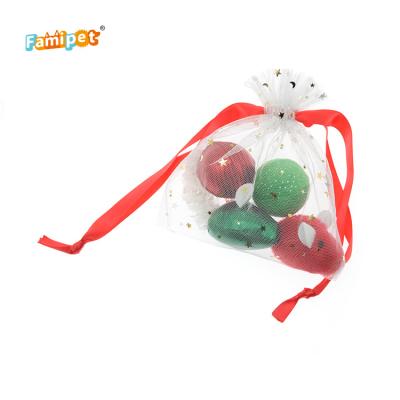 China Christmas Design Ball Mouse Good Quality Profession Design Blow Color Cat Toys Interactive for sale