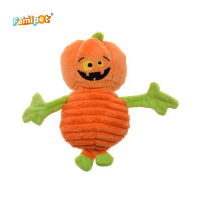 China Professional Manufacture Viable Halloween Customized Squeaky Textured Plush Squeaky Dog Toy for sale