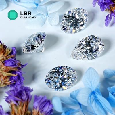 China CVD 1.22 Carat G Diamonds Rings Earrings Necklace Factory Direct Sale Color VS2 Pendant Polished Loose Diamond 3 Carat Lab Grown Diamond for sale