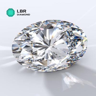 China Large Size Lab Grown CVD White Diamond Price Pendant CVD Diamond Suppliers Rings Earrings Necklace G VVS2 3.08 Carat Loose Diamond for sale