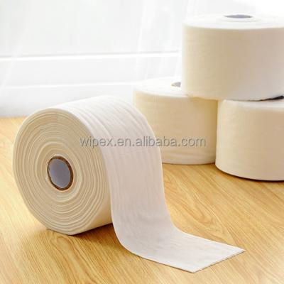 China Sustainable Soft Cleansing Hand And Face Beauty And Preparing Counting Towel Roll for sale