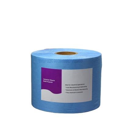 China WIPEX- Wiper Raw Material Jumbo Roll Nonwoven Sustainable Wipers for sale