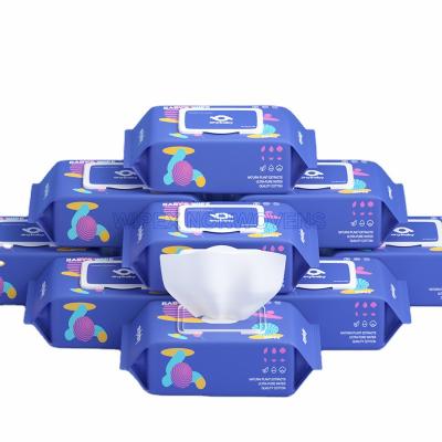 China WIPEX- Baby Spunlace Eco-friendly Nonwoven Wet Baby Vitamin Cloth Wet Wipes for sale