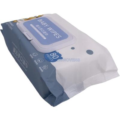 China WIPEX Disposable Spunlace Nonwoven Environmentally Friendly Cute Dove Cleaning Wipes for sale