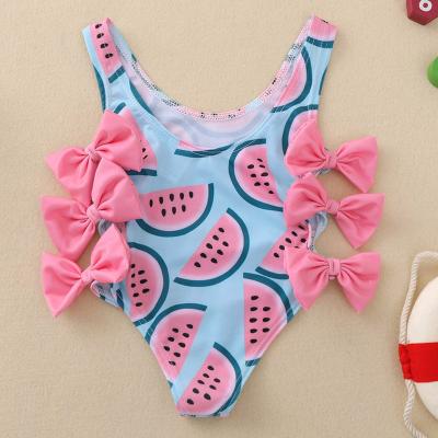 China OEM Breathable Girls Swimwear Kids Girl Swimwear Bikini Swimwear Swimsuits For Teen Girls Swimwear Watermelon One Piece Swimwear for sale