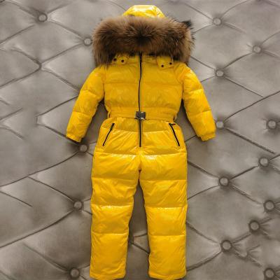 China Wholesale plus size TMW winter unisex white loose down thick large size ski jacket coats ski suit set children's ski suits for sale