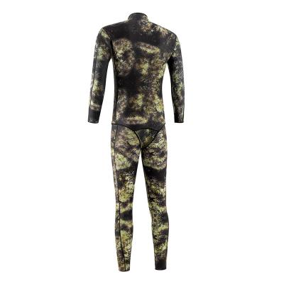 China 3mm/5mm Snorkel Set Anti-UV Camouflage Good Quality Diving Suit For Men Black Wetsuit Neoprene Wetsuit Diving Suit Surf Wetsuits for sale