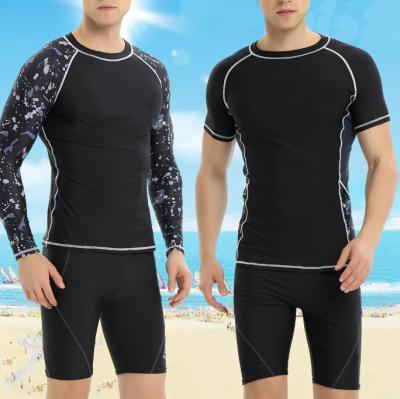 China Swimming Wetsuit Swimwear Set Quick Dry Top Diving Suit Long Sleeves Plus Size Suit Keep Wetsuits Hot Men's Surf Swimwear for sale