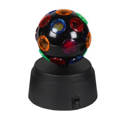 China 3 Inch Mini Disco Ball Stage Or Party Decoration Led Small Magic Ball Colorful Rotating Sports Light for sale