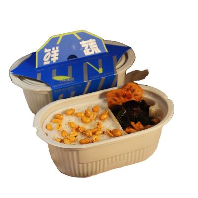 China Best Quality Food China Supplier Instant Hotpot Classic Self-Heating Pulses Meal Pot Rice with Protein and Vegetarian for sale