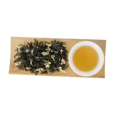 China 3 Grams Jasmine Blooming Green Tea Loose Packing Slim Green Tea Tea for sale