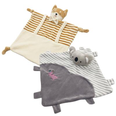 China Baby Dog Comforter Towel Portable Baby Plush Stuffed Infant Doll Super Soft Covering Toys Cute Koala Koala for sale