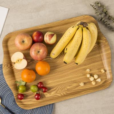 China Home.Restaurant.Bar.Hotel.Wedding Portable Dishwasher Wood Fiber Hotel Restaurant Safe Food Serving Tray for sale