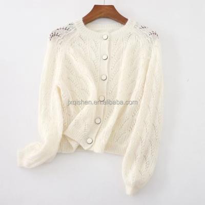 China 2023 OEM Embossed High Quality Ladies Turtle Neck Sweater Women Simple Chunky Sweaters Spring Jacquard Weave Sweater Tops for sale