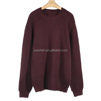 China Breathable 2023 OEM & ODM Custom LOGO Sweater Men Sweater Pullover Cotton Knitted Jacquard Weave Fashion Style for sale