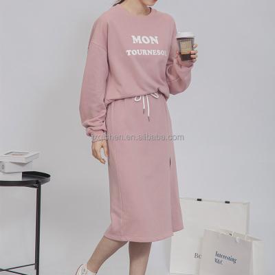 China 2023 Women's Long Sleeves Fleece Spring Fleece Long Sleeves Viable Hooded Loose Sports Hooded Leisure Outdoor Fashion Style Hoodies OEM Hoodie Set for sale