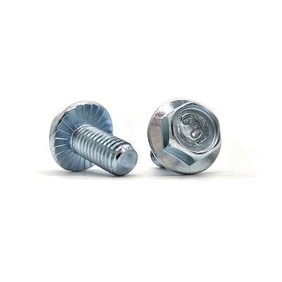 China Machinery customized m15 flange bolt m6 16mm flange head bolt galvanized flange bolt m6 for sale