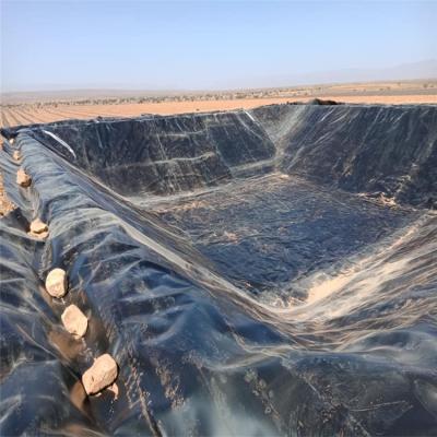 China Industrial Design Style Geomembrane Smooth Dam Liner for Lower 1.5mm HDPE Geomembrane for sale