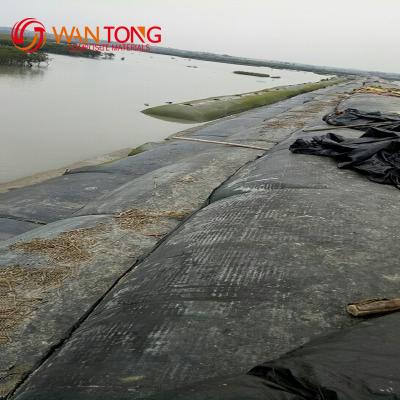 China Tensile Strength 50kn/m High Strength PP Woven Sludge Dewatering Geotube for sale