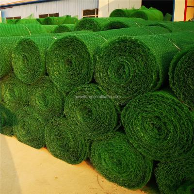 China Alfombra de control de erosión de espesor de 14 mm para la construcción de carreteras en Vietnam y lista para el envío en venta