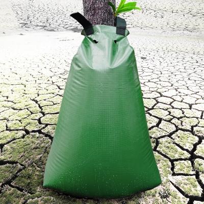 China PE PVC Mesh Tarp Self Drip Irrigation Tree Water Bag 15 20 Gallon for Tree Growing for sale