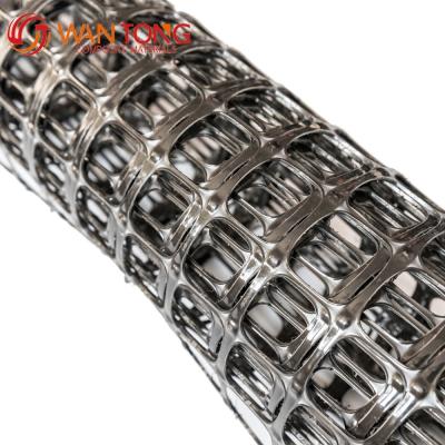 Κίνα Ανθεκτικό 20kn-20kn Plastic PP Biaxial Geogrid για τη σταθεροποίηση του εδάφους/ενισχυμένη σταθεροποίηση της πλαγιάς του δρόμου προς πώληση