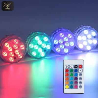 China Hotel Pool Lights Led Waterproof Remote Controller Swimming Pool Light RGB for sale