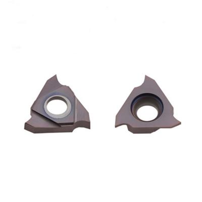 China CNC Machine Tool Triangular Shallow Flute Inserts TGF32L 1.55 - 2.5mm CNC Lathe Tungsten Carbide Turning Spline Tools For Stainless Steel for sale