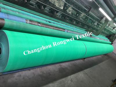 China 2016 HDPE Plastiek Geweven Veiligheidsbarrière die Vuurvaste Groen opleveren Te koop