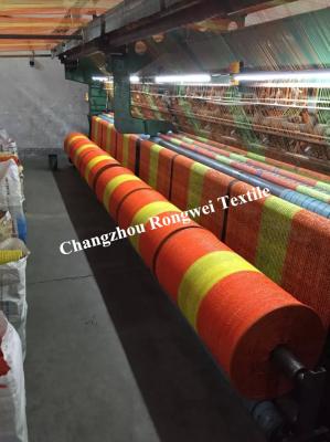 China Plastic Warning Barrier Safety Fence Safety Barrier Netting Orange and Yellow for sale