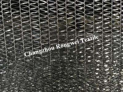 China Warp Knitted Black Agriculture Shade Net Custom UV Stabilzied 50gsm for sale