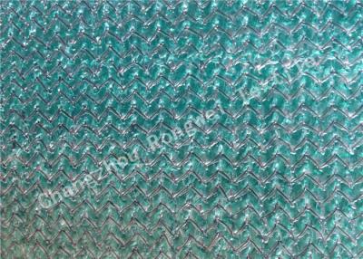 China 3 x 50m PE Coated HDPE Waterproof Outdoor Shade Fabric / Sun Shade Netting Green or Blue for sale