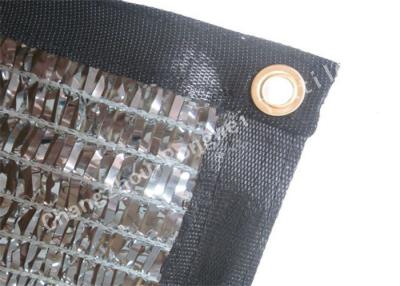 China Aluminet/Aluminiumband en HDPE Breiende Schaduwdoek, Serre die het Opleveren in de schaduw stellen Te koop