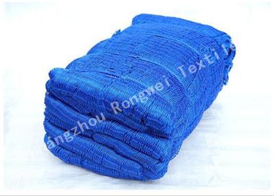 China Pe Knotted Fishing Net For Sport Ball Nets / Tennis Court Fence Netting Blue or Custom for sale