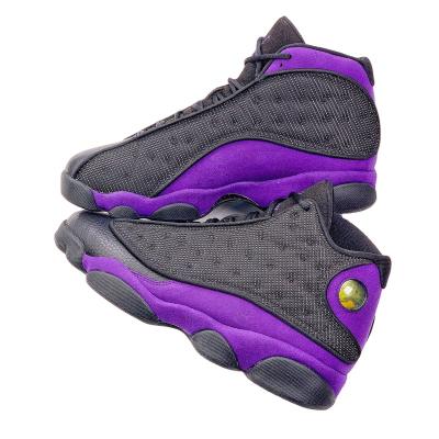 China Cushioning Top Quality 13 Retro Sports Basketball Shoes For Men Aj13 Sneaker Court Purple for sale