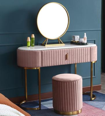 China Nordic modern simple dressing table extendable bedroom makeup table for sale